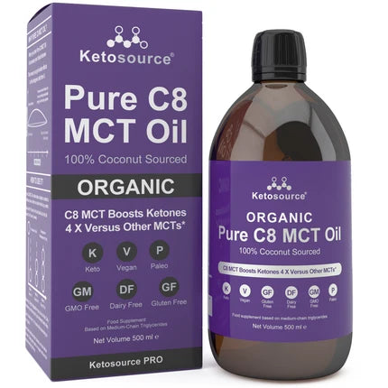 Huile Pure C8 MCT de Ketosource
