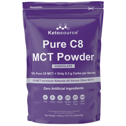 Poudre de C8 MCT Pure 4.0