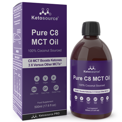 Huile Pure C8 MCT de Ketosource