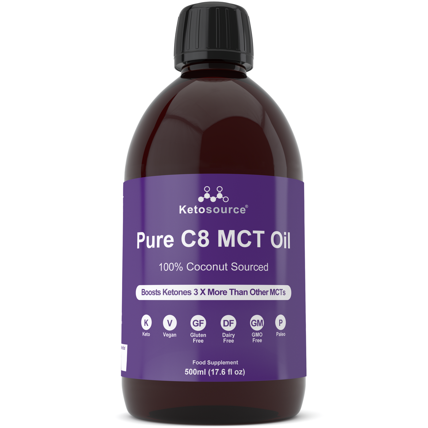 Huile Pure C8 MCT de Ketosource