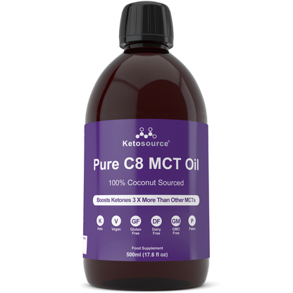 Huile Pure C8 MCT de Ketosource